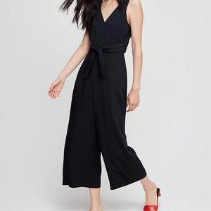 Wilfred, Écoulement V Jumpsuit, Black, Size 00